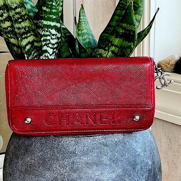 Chanel Baby RED Beautiful Wallet !! - Picture 7 of 15